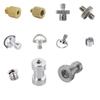10pcs/lot 1/4" to 3/8" Male to Female Thread Screw Mount Adapter Tripod Plate Screw Mount for Camera Flash Tripod Light Stand(J) view 2