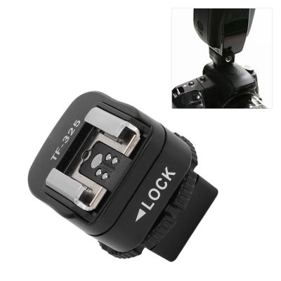 Flash Hot Shoe Adapter with PC Cable Port, Camera Flash Lamp Converter, Camera Hot Shoe Adapter for A900 A850 A750 A700 A550 A500 A350 A330 A300