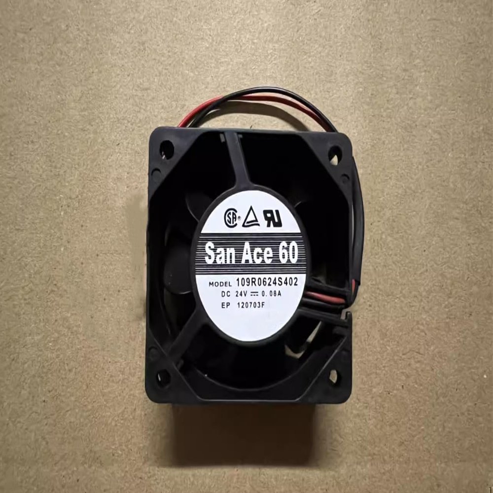 109R0624S402 DC24V 0.08A 6025 6cm 2-Wire Inverter Cooling Fan