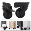 Suitcase Luggage Casters Replacement Wheels for Travel Bags Easy to Install for Luggage Repair Accessories 1 Pair A53 Trolley Case Luggage Wheel for Travelers view 3