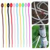 ULTECHNOVO 40pcs Cable Wrap Zipties Reusable Cable Ties Silicone Material Easy Management view 4