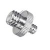 10pcs/lot 1/4" to 3/8" Male to Female Thread Screw Mount Adapter Tripod Plate Screw Mount for Camera Flash Tripod Light Stand(C 38 to 14) view 1