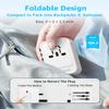 decqle Universal Travel Adapter, 2 USB-C 1 USB-A, Cover 200+ Countries view 4