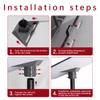 FTWMEME Starlink Gen 3 Mount - Aluminum Alloy Starlink Gen 3 Pipe Adapter and Starlink Mounting Kit, Starlink Pole Mount for Gen 3 and V3, Compatible with Starlink Standard Dish, Gen 3 Kickstand Dishy view 4