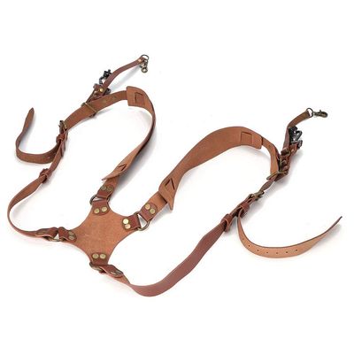 Beufee Camera Harness, Shoulder Strap Camera Strap Crossbody camera shoulder strap for for DSLR Cameras (Shoulders-brown)