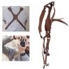 Beufee Camera Harness, Shoulder Strap Camera Strap Crossbody camera shoulder strap for for DSLR Cameras (Shoulders-brown) view 4