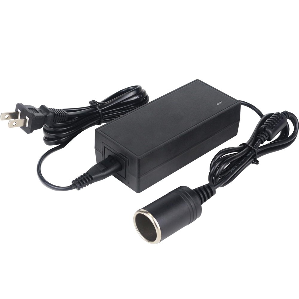 12V Coleman thermoelectric Cooler Power Adapter, car Power Charger Converter, Camping Home Office Dormitory or Vehicle use, AC-DC Converter