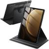 JETech Rotating Case for Samsung Galaxy Tab S10+ 2024/Tab S9 FE+/S9+ 2023 12.4-Inch with S Pen Holder, 360 Degree Rotation Protective Stand Cover Clear Back, Auto Wake/Sleep (Black) view 1