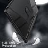 JETech Rotating Case for Samsung Galaxy Tab S10+ 2024/Tab S9 FE+/S9+ 2023 12.4-Inch with S Pen Holder, 360 Degree Rotation Protective Stand Cover Clear Back, Auto Wake/Sleep (Black) view 4