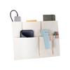Rmour S1 Magnetic Organizer Board  Heavy-Duty Canvas Wall Storage with 6 Pockets & Hidden Compartment for Fridge, Office Desk, or Entryway, Back of Door Organizer view 1