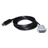 RIKYJIC USB Male to DB15 15-Pin Male RS232 Communication Cable 1.8 Meters for YOKOGAWA Servo Driver view 1