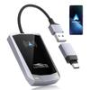 Android Auto Wireless Adapter with NFC, 2024 Upgraded Android Auto Dongle, Low Latency, 5.8GHz Wifi, Plug & Play Converts Wired to Wireless for Android 11+ & Cars with Factory Wired Android Auto view 1