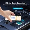 Android Auto Wireless Adapter with NFC, 2024 Upgraded Android Auto Dongle, Low Latency, 5.8GHz Wifi, Plug & Play Converts Wired to Wireless for Android 11+ & Cars with Factory Wired Android Auto view 2
