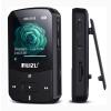 RUIZU 64GB Clip MP3 Player with Bluetooth 5.3, Portable Music Player with Voice Recorder for Sport Running, FM Radio, Pedometer, A-B Repeat, Audio Video, Shuffle Playback, Support 128GB TF Card, Black view 1