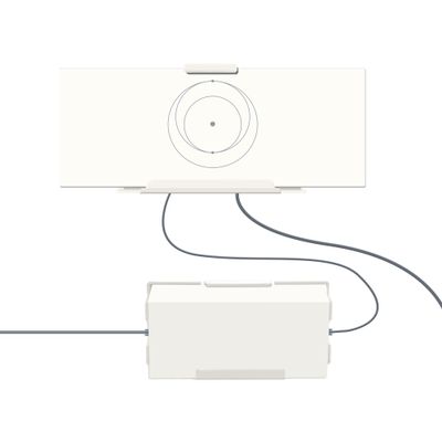FTWMEME Starlink Router Mount - ABS Starlink Wall Mount for Gen 3 V3 Routers and Power Adapters, Starlink Gen 3 Mount, Starlink Internet Kit Satellite, Ideal for Wall, Home Office, or RV Setup
