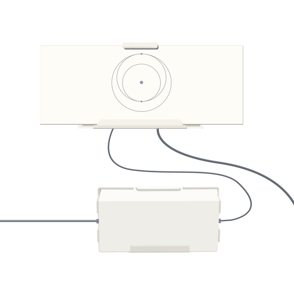 FTWMEME Starlink Router Mount - ABS Starlink Wall Mount for Gen 3 V3 Routers and Power Adapters, Starlink Gen 3 Mount, Starlink Internet Kit Satellite, Ideal for Wall, Home Office, or RV Setup