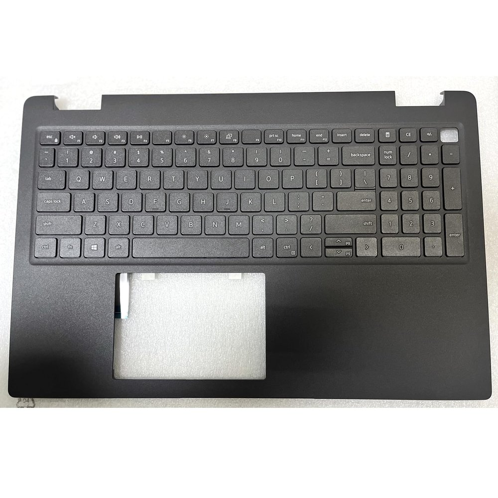 0FN5HW FN5HW New Palmrest Upper Case with US Non Backlight Keyboard for Latitude 15 3520 E3520 15.6" Laptop