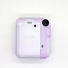 BMAOLLONGB Mini 12 Camera Case, Fullbody Thin Lightweight Silicone Camera Skin Body Rubber Cover Case for Fujifilm Instax Mini 12 (Purple, Smooth) view 2