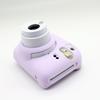 BMAOLLONGB Mini 12 Camera Case, Fullbody Thin Lightweight Silicone Camera Skin Body Rubber Cover Case for Fujifilm Instax Mini 12 (Purple, Smooth) view 3