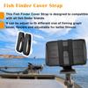 Fish Finder Cover Strap Fishing Graph Cover Straps for Securing Graph Cover for Travel view 2