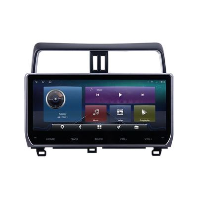 12.3" Touch Screen Car Radio Stereo for Toyota Prado 2003-2023 GPS Navigation Support DSP in Dash Headunit Multimedia Player Car AutoRadio (for Year 2018-2023, 6-128GB)