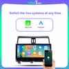 12.3" Touch Screen Car Radio Stereo for Toyota Prado 2003-2023 GPS Navigation Support DSP in Dash Headunit Multimedia Player Car AutoRadio (for Year 2018-2023, 6-128GB) view 3
