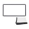 16:9 Thicken Projector Screen Foldable Washable Portable Projector Screen Semi-Translucent Curtain Rear Projection Screen for Outdoor and Indoor Use, Home Cinema, Soft White(60 Inch) view 1
