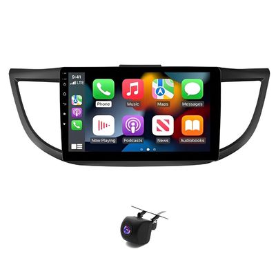 Car Audio Android Auto Screen Touch Screen Car Stereo Car Multimedia Player Compatible for 12-16 CRV Android 13 Car Navigation 10" ES with with CarPlay & Android Auto Function 2+32G-AHD Camera
