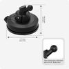 TUSITA Mini Suction Cup Mount Compatible with Garmin Dash Cam 45 46 47 55 56 57 65W 66W 67W,Speak Plus view 4