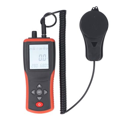 Digital Light Meter LED Illuminance 0.1400,000Lx Fc with Removable Sensor TL603 for Plants Car Headlights