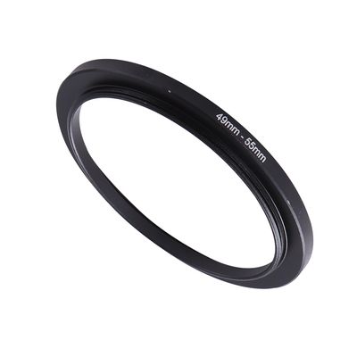 49-55mm Step-Up Ring Adapter, 49mm to 55mm Step Up Filter Ring for 49mm Lens Mount 55mm for DSLR Lenses and ND UV CPL IR Filters 49-55mm