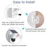CaGuan Wall Mount Bracket Compatible with Eufy Security SoloCam S340, Rust-Proof Metal Corner Mount for Eufy S340 Solar Security Camera with Coverage of 270 on Both Sides of The House view 4