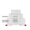 QZLIBEFUD Asymmetric Cycler Time Relay AC230V OR AC/DC12V-240V Repeat Cycle Timer Relay 0.1s-100days(GRT8-S2 AC230V) view 2
