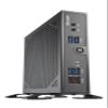 SHUTTLE XPC Slim Barebone DS50U, Intel Celeron 7305, 2X LAN (1x 2.5Gbit,1x 1Gbit), 1xCOM,1xHDMI,1xDP, 1x VGA, fanless, view 1