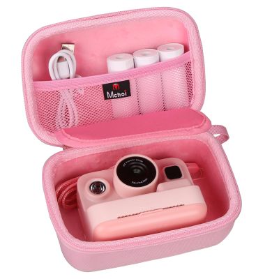 Mchoi Hard Case Fits for DYLANTO/for Anchioo/for ESOXOFFORE/for YTETCN for/WEEFUN/for GKTZ Instant Print Camera, Case Only, Pink