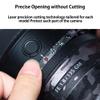 ZZQ&CCF Mebont Anti-Scratch Lens Cover Skin Sticker for Sony FE 50mm F1.2 GM Lens Protector Film Skin Protective Decoration and Wear Resistance(Triangle Gold) view 4