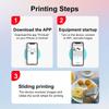 JYXYXSCP Handheld Food Printing Pen, Coffee Printer Latte Art, Portable Handheld Printer for Bread Cake Coffee Food Art Cooking (Brown) view 3