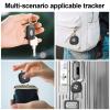 4-Pack Air Tracker Key Finder Works with Apple Find My (iOS Only), Black view 4