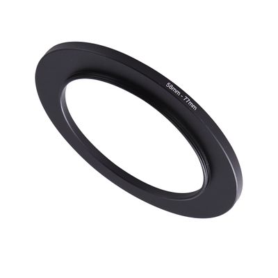 58-77mm Step-Up Ring Adapter, 58mm to 77mm Step Up Filter Ring for 58mm Lens Mount 77mm for DSLR Lenses and ND UV CPL IR Filters 58-77mm