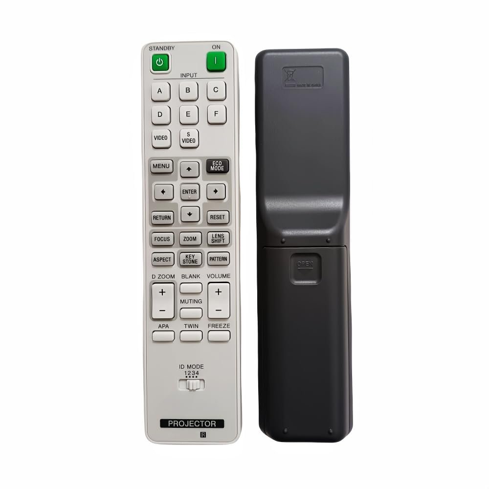 Dtirszxy Replacement New Projector Remote Control for Sony VPL-FWZ65 VPL-FX30 RM-PJ27 VPL-FX35 VPL-FX500L VPL-FH30 VPL-FH35 VPL-FH500L VPL-FHZ58 VPL-FHZ61 VPL-FHZ66 VPL-FHZ700L VPL-FWZ60