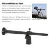 19in Arrow Arm for Tripod, Retractable Horizontal Center Column Tripod Boom Arm Support 360 Swivel Adjustment Wide Angle Shooting for Aerial Photography, Macro & Low Angle Shoot view 2