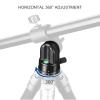 19in Arrow Arm for Tripod, Retractable Horizontal Center Column Tripod Boom Arm Support 360 Swivel Adjustment Wide Angle Shooting for Aerial Photography, Macro & Low Angle Shoot view 3