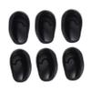 Plastic Earmuffs Hair Coloring Ear Protectors 6 Pack for Salon Use view 1