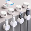 9 Pack Magnetic Cable Clips - Chfeila [Upgraded Twist-Lock] Cord Organizer, [360Rotating Lid] Cable Management, Adhesive Wire Holder for Home Office Desk Desktop Nightstand Car Table Wall (White) view 1