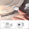 9 Pack Magnetic Cable Clips - Chfeila [Upgraded Twist-Lock] Cord Organizer, [360Rotating Lid] Cable Management, Adhesive Wire Holder for Home Office Desk Desktop Nightstand Car Table Wall (White) view 2