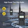 (2nd Gen RT86) Retevis RT86S Two Way Radio with Mic,Emergency 2 Way Radio Long Range,NOAA Radio, High Power, LCD Screen, Group Call, Type-C, Durable Radio Walkie Talkie for Snowstorm Logistics(4 Pack) view 2