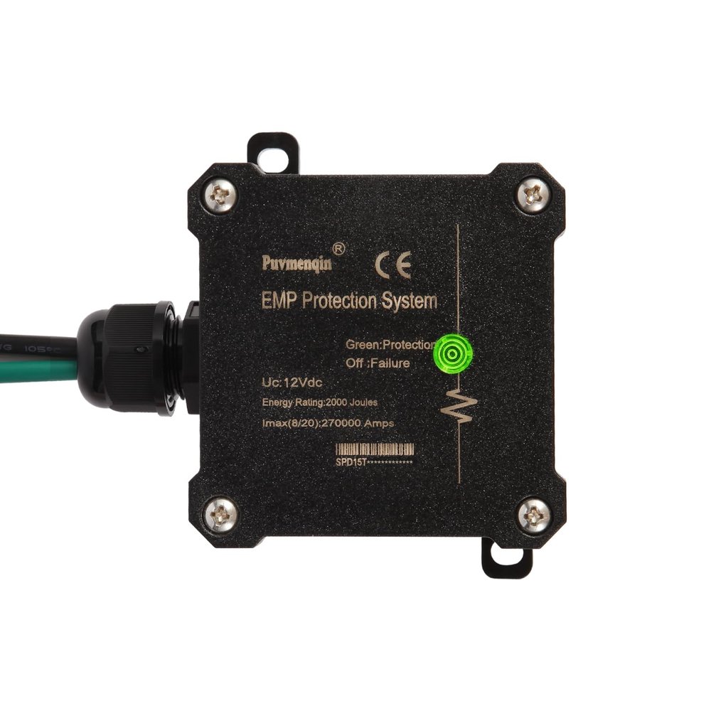 EMP Protection for Vehicle Lightning, Solar Flare, and Surge Protection,12V DC