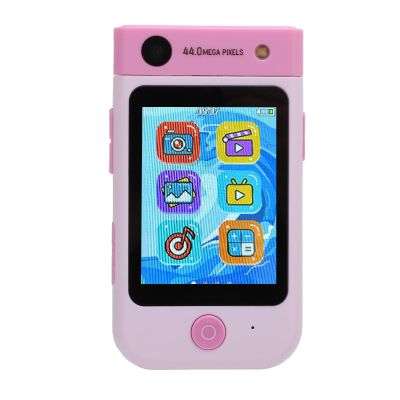 1080P Digital Camera, Autofocus 48MP Digital Camera with 2. Touchscreen, Vlogging Camera 700mAh with Alarm Clock MP3 Music Player Portable Camera (PinkP)