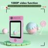 1080P Digital Camera, Autofocus 48MP Digital Camera with 2. Touchscreen, Vlogging Camera 700mAh with Alarm Clock MP3 Music Player Portable Camera (PinkP) view 4