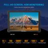 FEELWORLD T10 10.1 Inch Aluminium Camera Field DSLR Monitor Touchscreen Waveform HDR 3D LUT Out F970 Install and Power Kit view 2